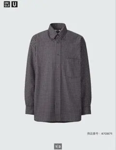 UNIQLO ユニクロ　ツイルオーバーサイズシャツ Mサイズ