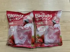 AGF Blendy ポーション 甘熟苺 2袋（1袋6個入）のサムネイル