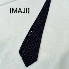 ★【MAJI 】ダイヤモンドパターン ネクタイ　100%