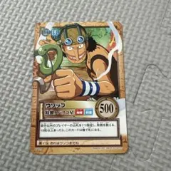 美品 ワンピース カードダス ウソップ 火炎星 - メルカリ