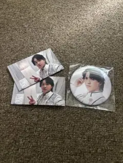 M!LK 吉田仁人 缶バッチ ステッカー2枚 セット