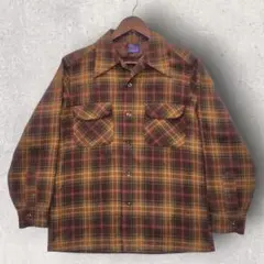 好配色 70s PENDLETON オンブレ シャドー チェック ボード シャツ