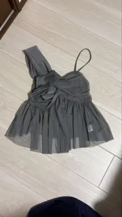 Re:EDIT チュールキャミソール グレー Mサイズのサムネイル