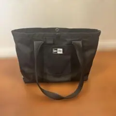 ニューエラ　ブラックナイロン ゴルフ　トートバッグ