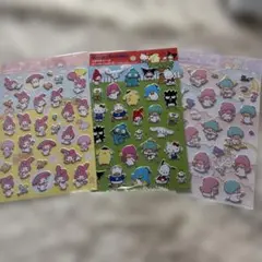 分売不可！マイメロディ＆サンリオキャラクターシールセット