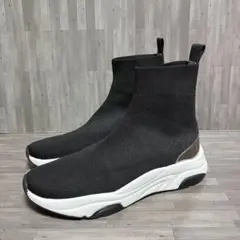 +diana 軽量 ニット ソックス スニーカー ブーツ ブラック 美品 24