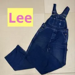 ☆【新品】Lee レディースダークブルー 　デニムオーバーオール