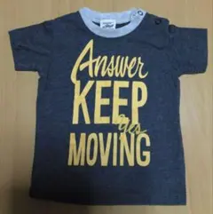 Tシャツ　ダークグレー　90cm