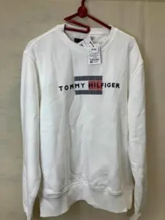 TOMMY HILFIGER トミーヒルフィガー トレーナー ホワイト ロゴ
