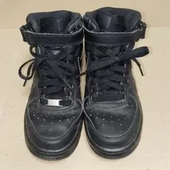 【24.5cm/ウィメンズ】NIKE Air Force 1 MID ブラック