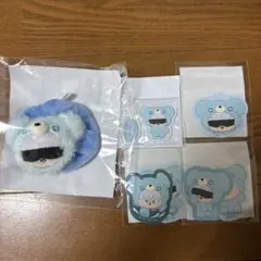 呪術廻戦 はぐはぐみー セガラッキーくじ 五条悟 シュシュ アクスタ ステッカー