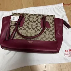 新品未使用　コーチ　coach トートバッグ　ハンドバッグ