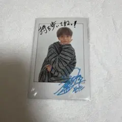 FANTASTICS 中島颯太 フォト風カード チェキ風カード