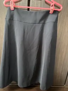 ネイビー　フレアスカート　自由区　膝丈スカート　会社　制服　オフィス　入学式