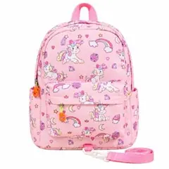 新品　リュックサック リュック キッズ 女の子 ユニコーン ピンク バックパック