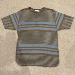 ボーダーヘンリーネックT Maison Margiela ここのえ期 ボーダーT ボーダーヘンリーネックT Maison Margiela ここのえ期 ボーダーT