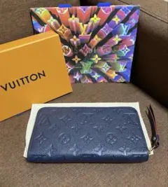 ルイヴィトン モノグラム アンプラント ジッピーウォレット 長財布