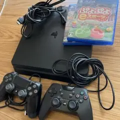PlayStation 4 本体 コントローラー2個 ゲーム2本