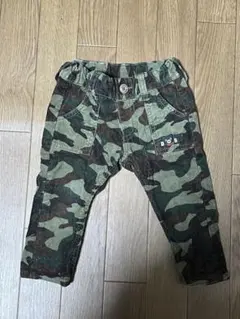 DOUBLE.B 迷彩柄 パンツ 80サイズ
