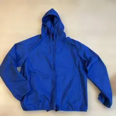 UNIQLO フード付きジャケット 150 青