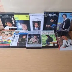 歌謡曲カセットテープ　昭和レトロ　五木ひろしまとめ売り