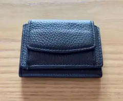 ムラミニ財布 三つ折り レディース 本革 スキミング防止機能 イタリアンレザー