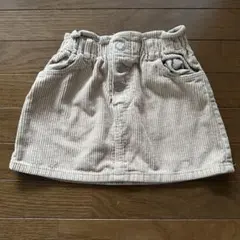 コーデュロイ スカート
