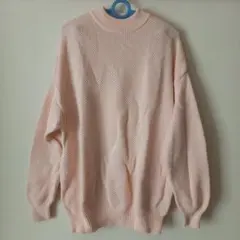 値下げ！早い者勝ち！UNIQLO ピンク 長袖春ニット Lサイズ
