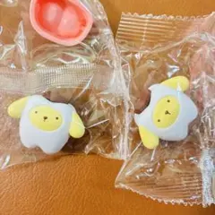 サンリオ　みんなでなっちゃお！歯　ガチャ　ポムポムプリン　2個セット　新品未開封