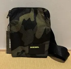 新品 DIESEL X06343 P3042 カモフラージュ クロスボディバッグ