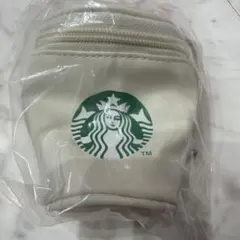 Starbucks 2026 カップポーチ ホワイト