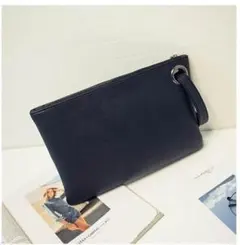 SALE メンズ　クラッチバッグ　セカンドバッグ　結婚式　黒　PUレザー　N