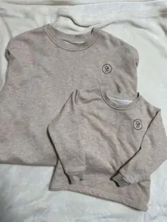 GENTILE 親子リンク　つぶつぶ　トレーナー