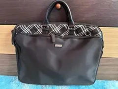 BURBERRY ビジネスバッグ チェック柄
