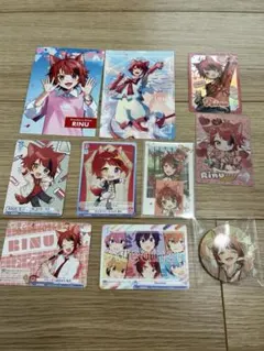 莉犬くん　まとめ売り　缶バッジ　カード　ブロマイド