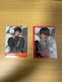 後藤拓磨 PRIMAL SPIDER フォトカード2枚セット