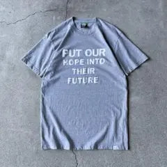 00s bitch skateboards メッセージ tシャツ グレーのサムネイル