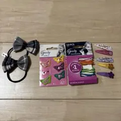 ヘアゴム　ピンセット