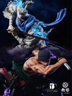 ワンピース　ONE PIECE　フィギュア　ガレージキット　ゾロ　霜月リューマ ワンピース 霜月リューマ フィギュア ガレージキット - メルカリ