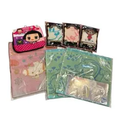 【新品】 フェイスタオル　ハンカチ　まとめ売り　サンリオ　すみっこ　チコちゃん
