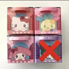 サンリオ　キューケース2 ハローキティ　ウサハナ　マイメロディ