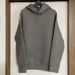 UNIQLO ウルトラストレッチドライスウェットプルパーカ（長袖）ダークグレーL