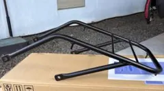 バイク用 リアキャリア ブラック - メルカリ