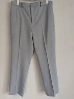 ユニクロスラックス　ストレッチパンツ　グレー　XL　新品未使用