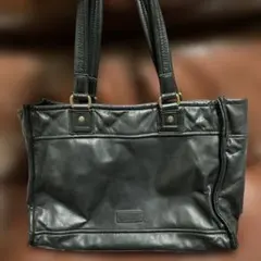 Dakota 黒 レザートートバッグ