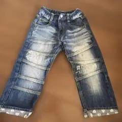 RAO CUSTOM デニム風 長ズボン 130