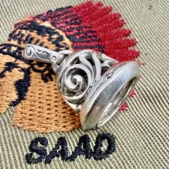 SAAD ベル ペンダントトップ シルバー チェーン付き - メルカリ