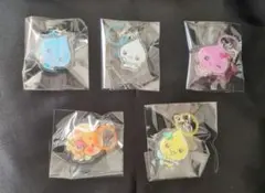 しずくちゃん　アクリルめじるしチャーム　コンプセット