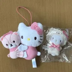 ハローキティ　カラフルペアマスコット　サンリオキャラクターズ フィンガーパペットのサムネイル