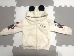 GAP Disney ミッキー　ミニー　パーカー 90センチ